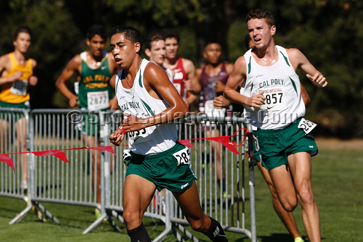 2015SIxcCollege-131.JPG - 2015 Stanford Cross Country Invitational, September 26, Stanford Golf Course, Stanford, California.